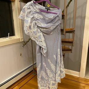 BCBG Maxazria off the shoulder dress size 10